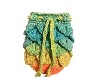 Crochet Pattern for Dice, Marble, Treasure Bag