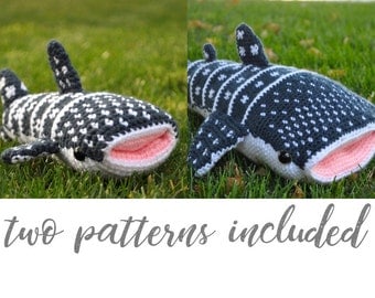 Winter & Whitney Whale Shark Crochet Patterns