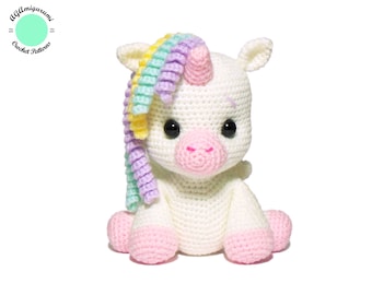 Amigurumi Unicorn Crochet Pattern PDF