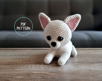 Lola the Chihuahua Amigurumi Crochet PDF Pattern