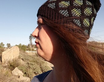 Vitral Cable Crochet Hat: Beginner-Intermediate Pattern
