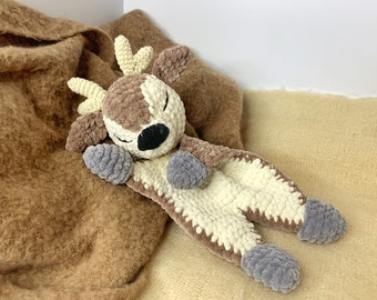 Deer Crochet Lovey: Amigurumi, Easy PDF Pattern