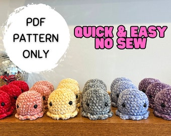 Crochet Mini Octopus Stress Ball Pattern