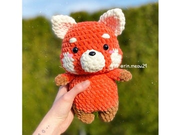 Chubby Mei Red Panda Crochet Pattern