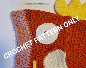 Crochet Your Own Pokemon Magikarp Pattern