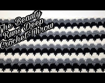 Beauty Runs Deep: Bag o Day Crochet Afghan Pattern