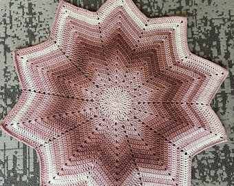 Baby Star Blanket Crochet Pattern