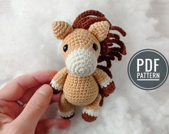 Amigurumi Crochet Pony Pattern: Create Your Animal!