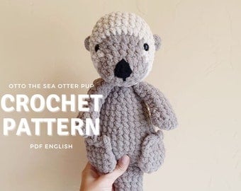 Otto the Sea Otter: Crochet Amigurumi Pattern