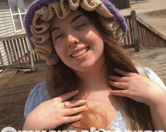 Mushroom Fairy Crochet Bucket Hat Pattern
