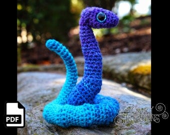 Crafty Intentions' Four Snakes Crochet Pattern"