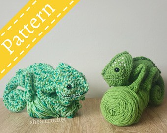 Chameleon Crochet Pattern: Cute DIY Project PDF