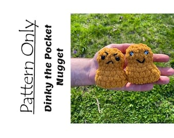 Dinky the Pocket Nugget Crochet Pattern PDF