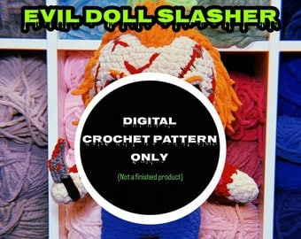 Evil Doll Slasher Crochet Pattern