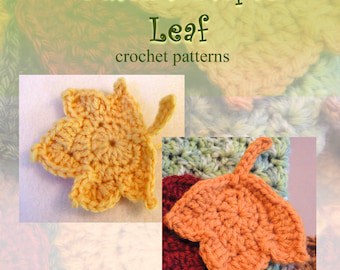 Fast & Easy Autumn Maple Leaf Crochet Patterns