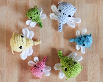Dash the Dragonfly: Baby Amigurumi Crochet Pattern