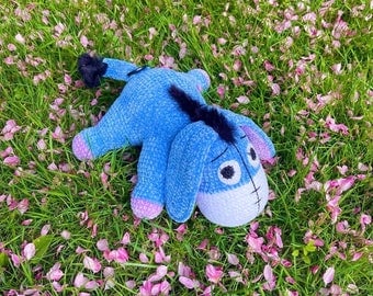 DIY Sad Donkey Amigurumi Crochet Pattern PDF