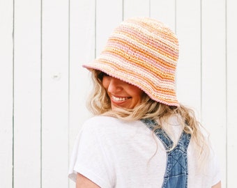 Unisex Packable Sunhat Crochet Pattern for All Ages