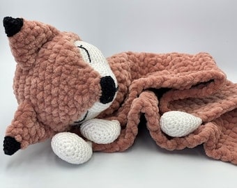 Cozy Fox Comforter Crochet Pattern