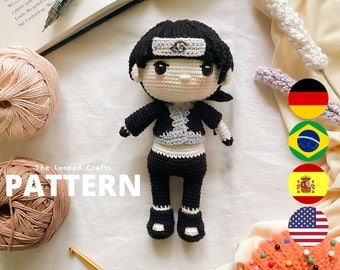 Ninja Amigurumi Art Crochet Pattern