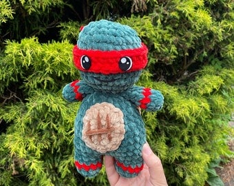 Ninja Turtle Crochet Pattern: Intricate Turtle Design