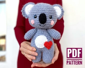 Easy Koala Crochet Pattern: Amigurumi Plush Toy