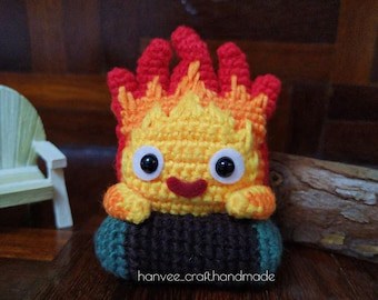 Happy Fire Intermediate Amigurumi Crochet Pattern