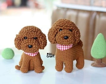 Lucas & Fluffy Crocheted Amigurumi Dog Patterns