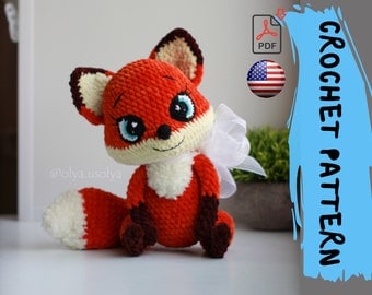 Goldie the Fox Crochet Pattern: DIY Amigurumi Toy