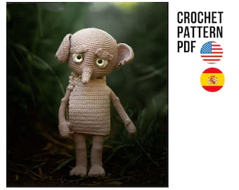 Adorable Elf Amigurumi Crochet Pattern: Bilingual Tutorial