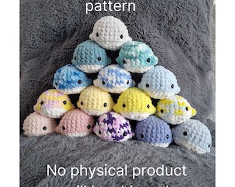 Amigurumi Whale Crochet Pattern for Beginners