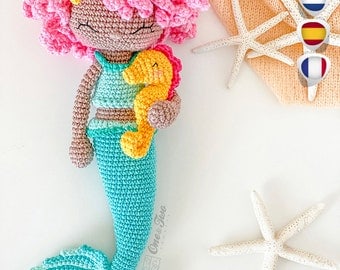 Lyra the Mermaid Amigurumi Crochet Pattern