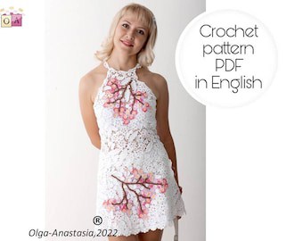 White Irish Lace Wedding Set Crochet Pattern