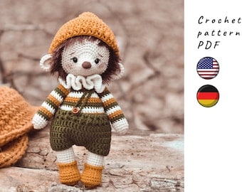 Crochet Your Own Amigurumi Hedgehog Pattern