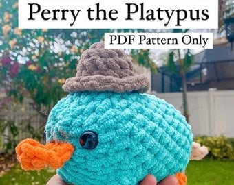 Perry the Platypus Crochet Pattern