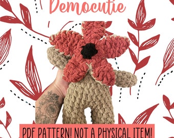 Crochet Demogorgon Amigurumi Pattern: Democutie Monster Plush
