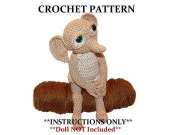 Hobby the House Elf Crochet Pattern