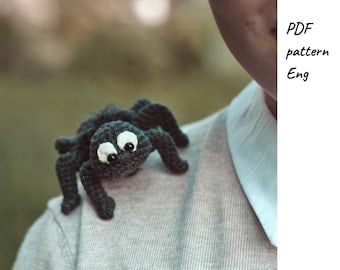 Cute Halloween Amigurumi Spider Crochet Pattern