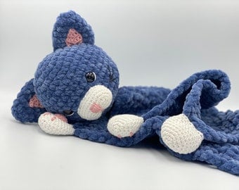 Cuddly Cat Comforter Crochet Pattern