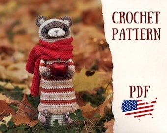 Easy DIY Ferret Amigurumi Crochet Pattern