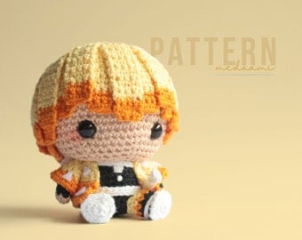 Blonde Boy Amigurumi Crochet Pattern PDF