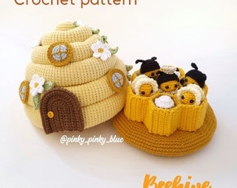 Buzzing Beehive Crochet Pattern Design