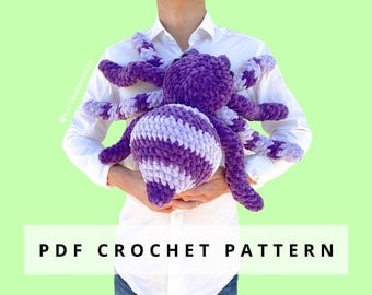 Mega Arachnid: Unique Giant Spider Crochet Pattern