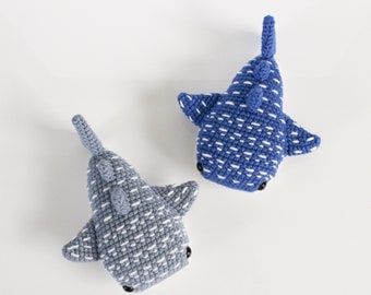 Jonah Whale Shark Amigurumi Crochet Pattern PDF