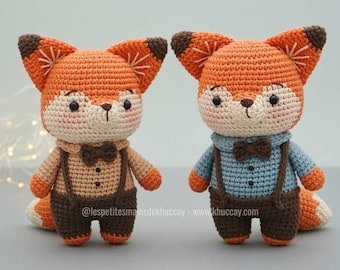 Multilingual Taki the Fox Crochet Pattern