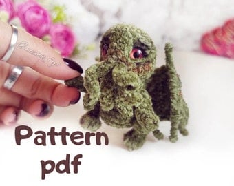 Cthulhu Monster Crochet Pattern: Amigurumi DIY Tutorial