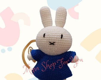 8-inch Amigurumi Miffy Crochet Dress Pattern