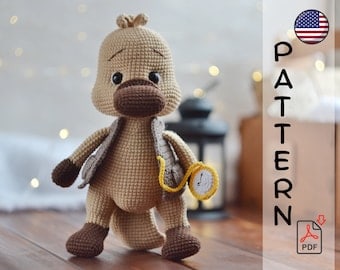 Adorable Amigurumi Platypus Crochet Pattern PDF