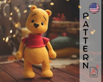 Winnie the Pooh Adorable Crochet Pattern PDF
