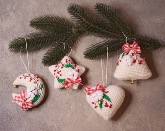 Crochet Christmas Ornament Pattern Collection